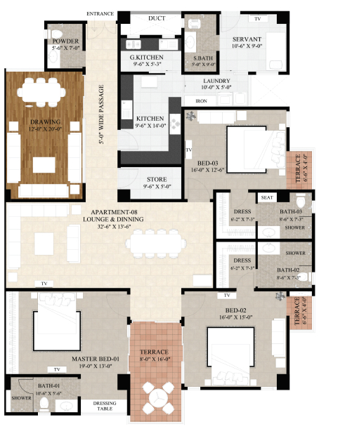 Floor Plan Blueprint